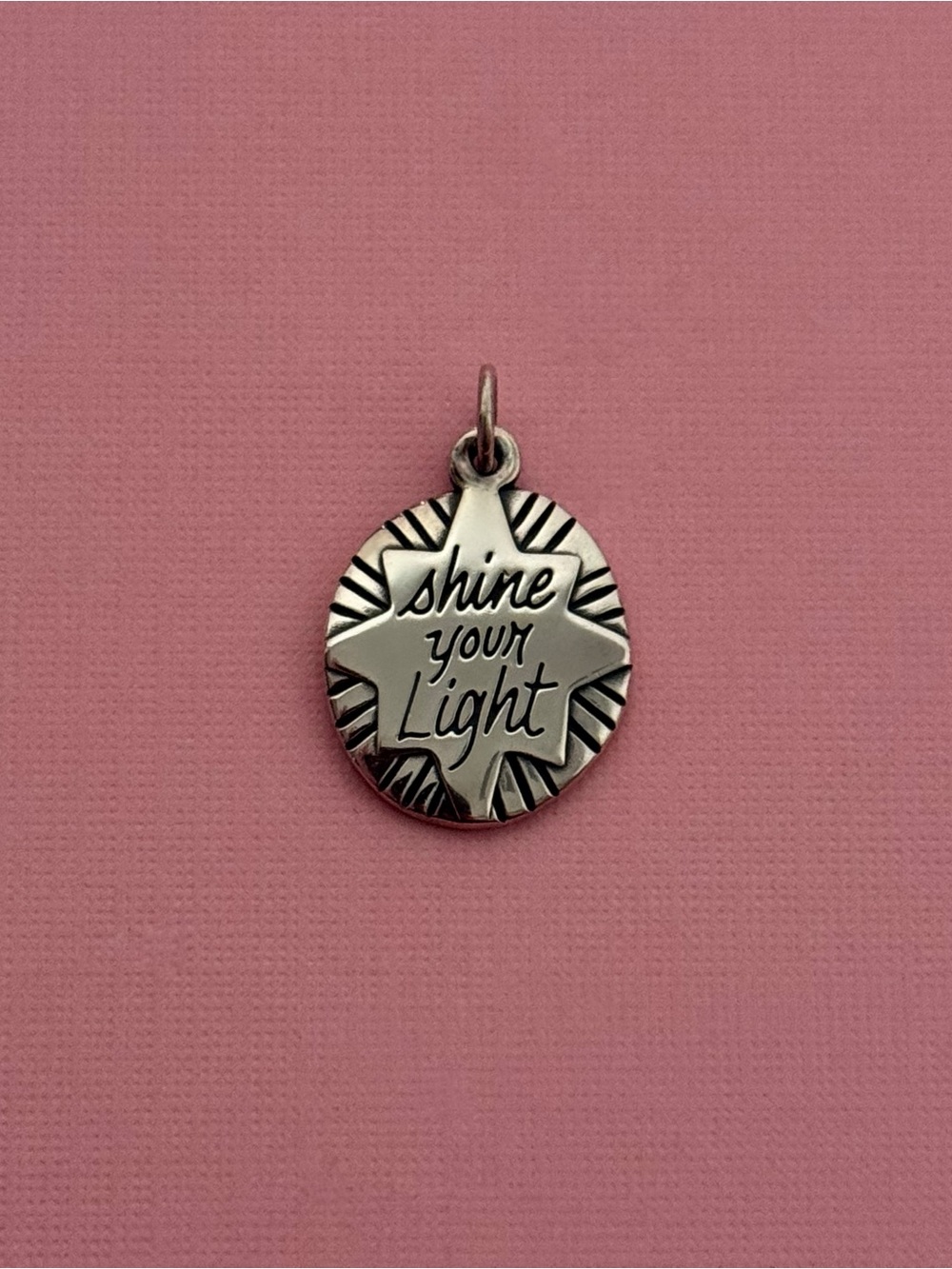 James Avery Retired ‘Shine Your Light` Charm